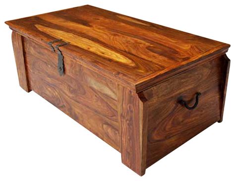 Solid Wood Storage Trunk Decorative Trunks By Sierra Living Concepts