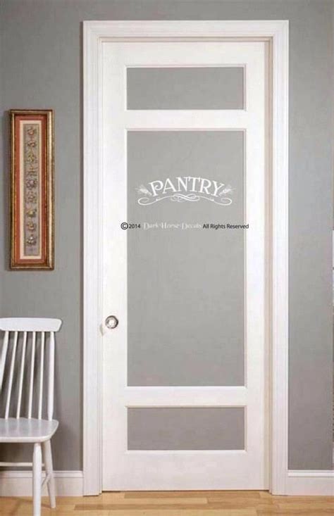 Obscure glazed internal doors are ideal for maintaining a level of privacy between rooms whilst allowing light flow. pantry-door-size-half-frosted-glass-door-frosted-glass ...
