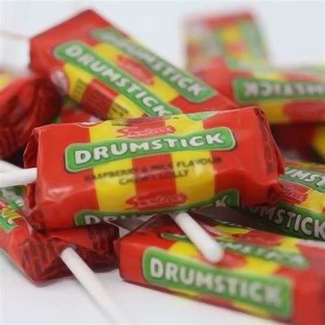 Drumstick Lolly Sweets Original Raspberry And Milk Flavour Chew