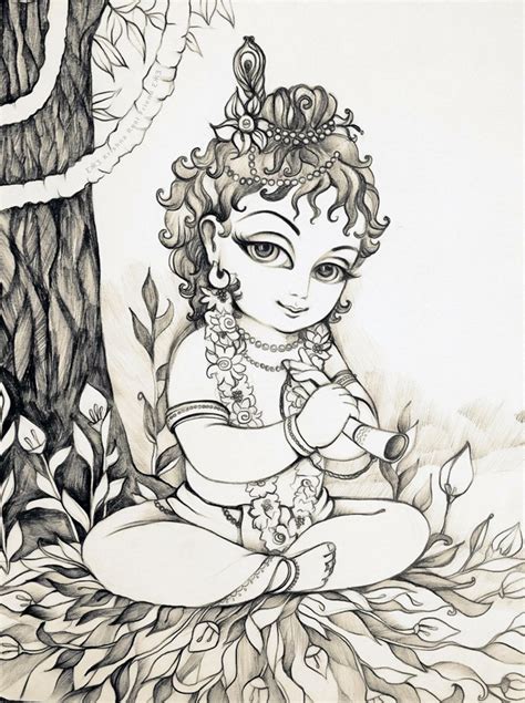Jai Shree Krishna Krishna Art Krishna Painting Hindu Art