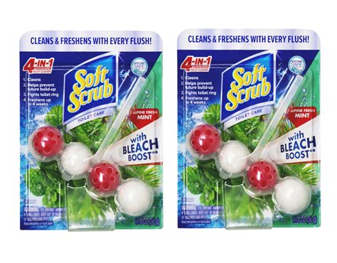 soft scrub toilet bowl cleaners alpine fresh scent with bleach 1 76