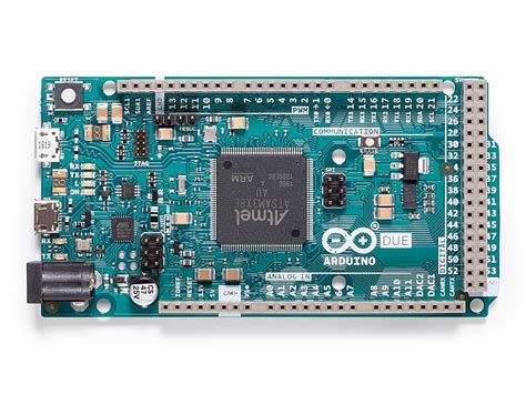 Input voltage 0 to 5 volts at an analog pin gives value read at the pin of 0 to 1023. | Official ARDUINO DUE