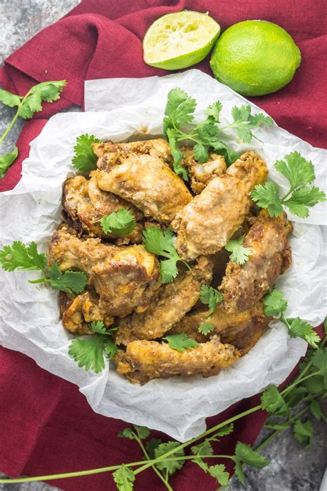 Whole30 Slow Cooker Thai Chicken Wings