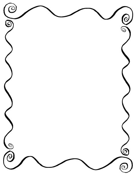 Swirl Clipart Frame Swirl Frame Transparent Free For Download On