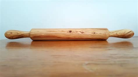 French Rolling Pin Wooden Rolling Pin Hand Turned Rolling Etsy Uk