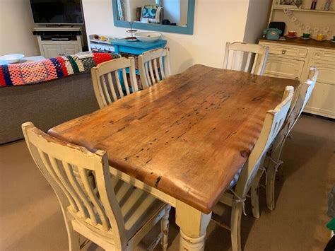 Gorgeous Farmhouse Solid Wood Dining Table In Dursley