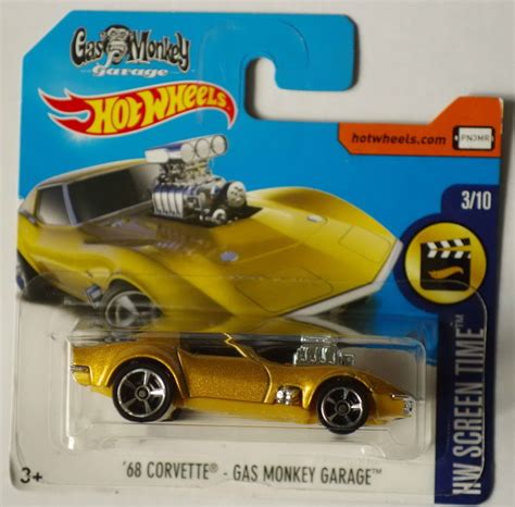 Hot Wheels Hw Screen Time Corvette Gas Monkey Garage My XXX Hot Girl