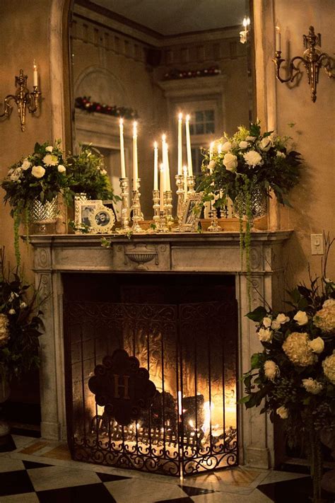 110 Best Wedding Fireplace Images On Pinterest Flower
