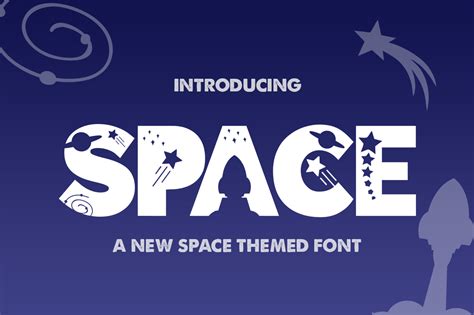 The Space Font 353307 Display Font Bundles