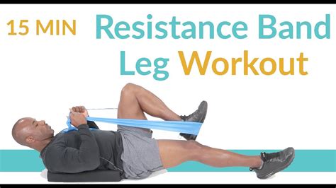 Minute Leg Workout With Resistance Band Leg Day With Coach O Youtube