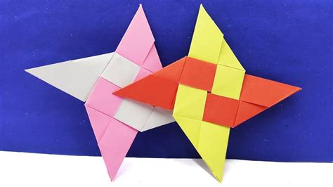 Origami Ninja Star Super Easy Tutorial For Kids Instruction Link In