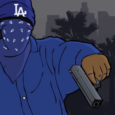 Crip Toon Art Blood Gang Cartoon Pictures Posted By Christopher