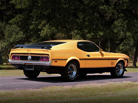 1971 Ford Mustang Mach 1 Wallpapers