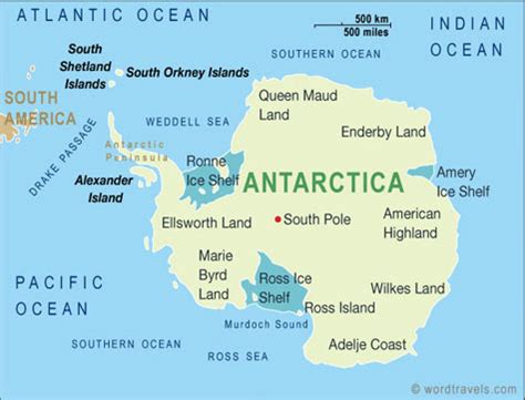 Antarctica Maps