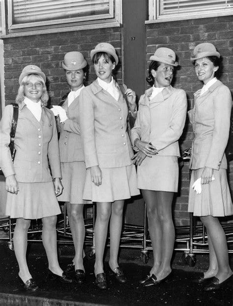 47 stunning photos of flight attendant uniforms over the years huffpost life