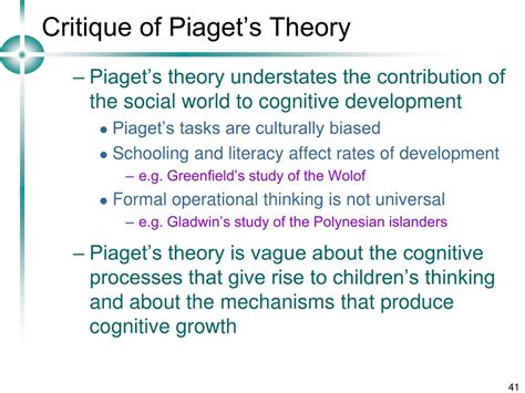 PPT Piagets Theory Of Cognitive Development PowerPoint Presentation