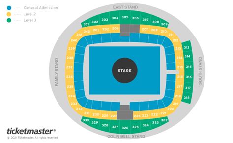 Manchester Etihad Stadium Seating Plan Ed Sheeran