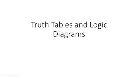 1 Logic Gates And Truth Tables Gcse Computer Science Aqa