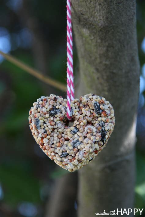 Birdseed Heart Valentines Free Printable Made With Happy