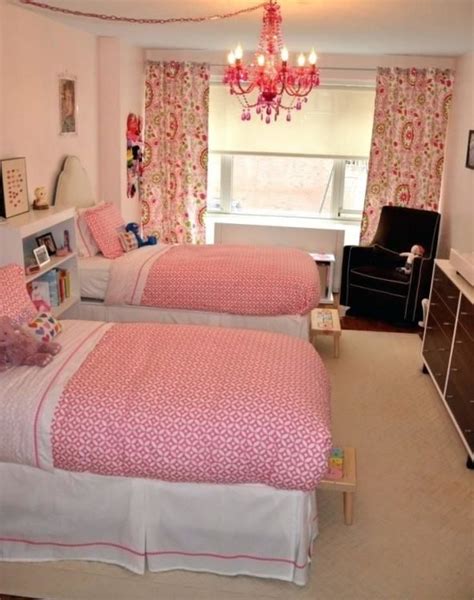 Ideas For Sisters Bedroom Shared Girls Room Shared Girls Bedroom Pink Bedroom Design