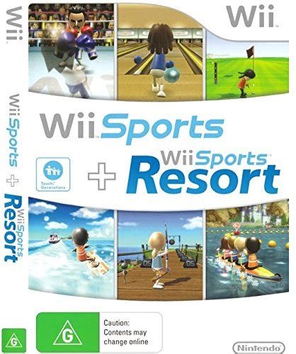 Buy Nintendo Wii Sports Wii Sports Resort 2 Games On 1 Disc Bundle