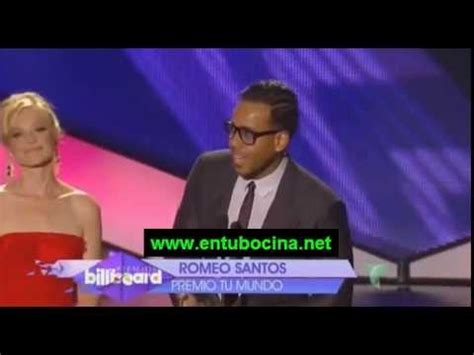 Romeo Santos Gana Premio Como Premio Tu Mundo Premios Billboard