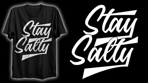 How To Customize Text For T-Shirt Design | Custom Typography T-Shirt