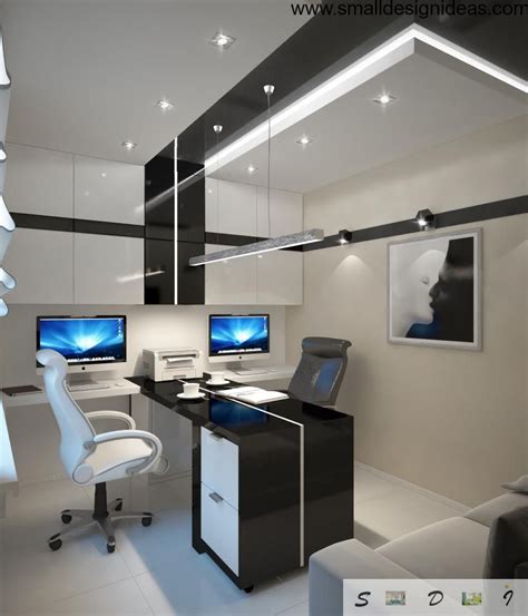 Home Office Design Ideas This shape of this room enables you to have a quiet and private workspace for your home.
