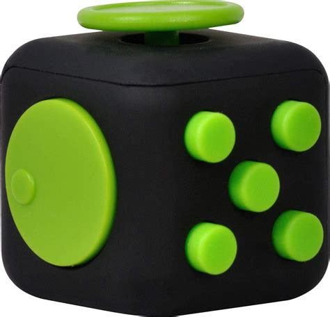 Anti Stress Cube With 6 Different Functions Fidget Cube Bigamart