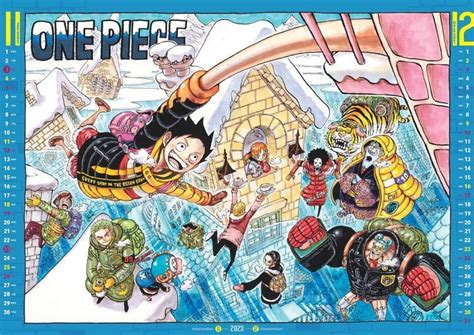 Yesasia 圖片廊 One Piece 海賊王 2023年大型月曆 漫畫版 日本版 北美網站
