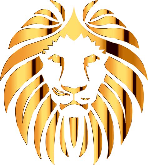 Golden Lion Clipart Png Images Golden Lion Illustration Lion King My