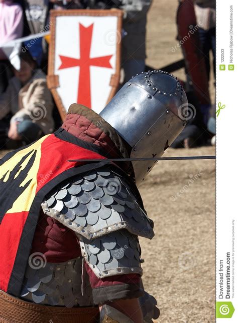 Being Knighted Stock Image Image Of Helmet Warrior Armour 1222533