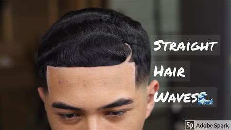 Find a style that brings out your inner player. "STRAIGHT" HAIR WAVE FADE (180 WAVES) : HAIRCUT TUTORIAL ...