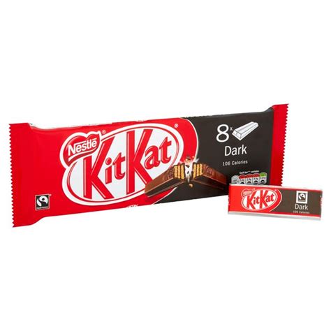 Nestle Kitkat 2 Finger Dark Chocolate Biscuit Bar 9 Pack Caletoni