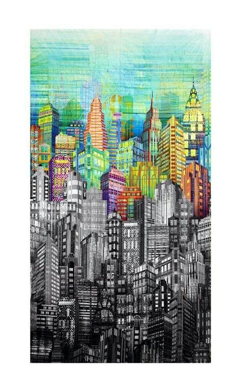 Hoffman Skylines Digital Prints Cityscape Prism
