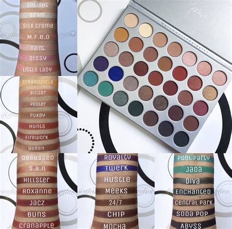 Morphe Brushes X Jaclyn Hill Palette Full Of 35 Pigmented Shades That
