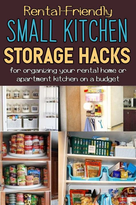 Small Apartment Kitchen Storage Ideas That Wont Risk Your Deposit In