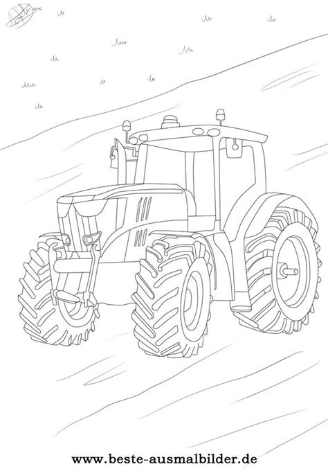 Nebenbei haben sie auch einen pädagogischen mehrwert. Kleurplaat Tractor Fendt 1050 Ausmalbilder Fr Kinder ...