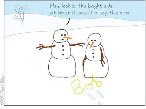 snowmen and the yellow snow a web comic by seth black