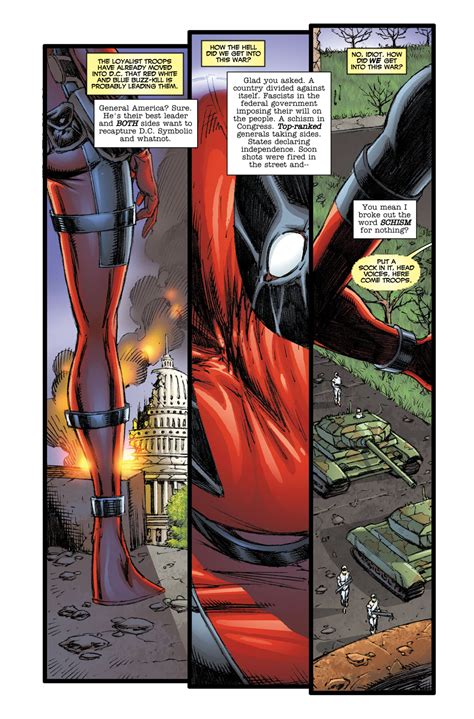 Prelude To Deadpool Corps Vol 1 Gallery Comic Book Art Wiki Fandom