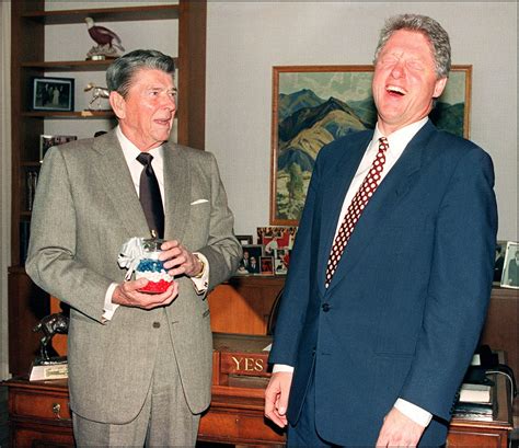 How Ronald Reagan Rescued Bill Clintons Presidency Cnsnews