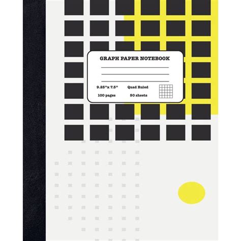 Graph Paper Notebook Quad Ruled 5x5 Geometry And Physics Composition