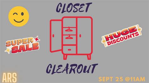 Help Me Clear Out My Closet Deals 925 11am Est Adoptedretrospecs