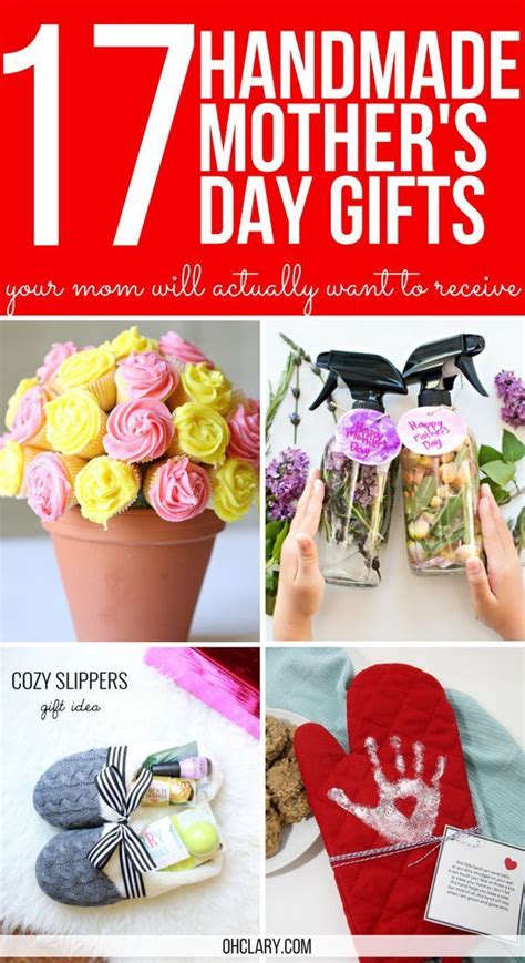 17 Diy Mothers Day Crafts Easy Handmade Mothers Day Ts Diy Mothers Day Crafts Mother
