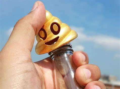 Golden Poop Emoji Bottle Opener Creepbay
