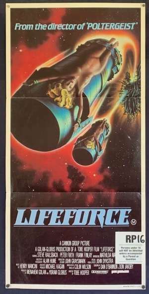 all about movies lifeforce poster original new zealand daybill 1985 tobe hooper space vampyres