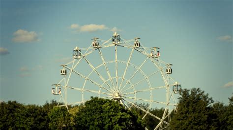 Free Images Summer Amusement Park Carousel Spinning Attraction