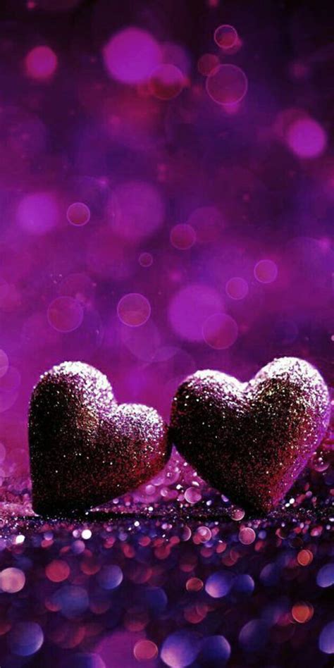 Heart Glitter Love Hd Phone Wallpaper Peakpx