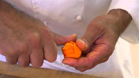 How To Make Carrot Garnishes Chef Techniques Youtube