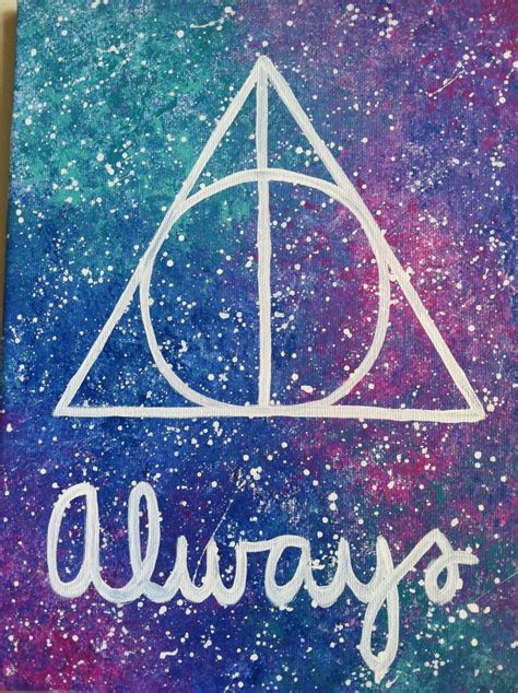 It is followed by a sequel to the original series, harry potter and the cursed child. Harry Potter Deathly Hallows Always Galaxy by ...